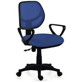 Q-Connect KF10889 - Silla giratoria, color azul