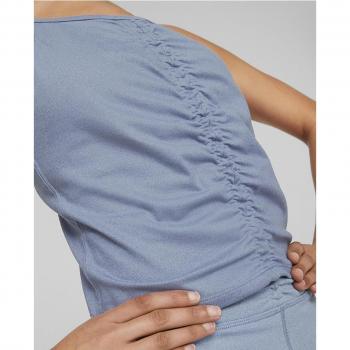 Camiseta Studio Foundation Ruched azul Puma