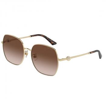 Jimmy Choo Jc4008Hd 300613 Women's Sunglasses in Gold with Brown Gradient Lenses, Size 59 MM