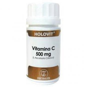 Equisalud Holovit Vitamina C 500 Mg L-Ascorbato Cálcico - 50 Cápsulas