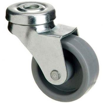 Rueda Polyamida Pasante 40 mm.
