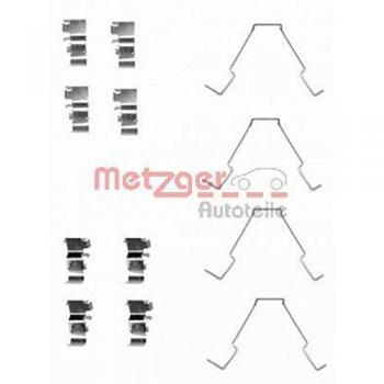 Kit de accesorios para pastillas de freno traseras METZGER 109-1652 para Kia Carens, Clarus y Shuma