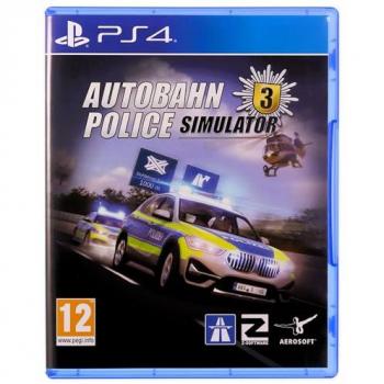 Autobahn Police Simulator 3 (PS4) - Video Game, PlayStation 4, Simulation Genre, Open World Gameplay, Single-player Mode, Law Enforcement Theme