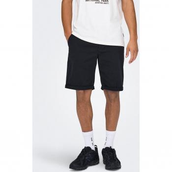 Only & Sons - Pantalón bermuda regular fit de hombre, modelo Short Peter Bermuda, referencia 22027905_MARIN
