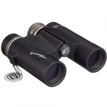 Bresser Prismáticos Condor 8 x 25 mm con prismas de Material de Vidrio BaK-4, Revestimiento Multicapa UR para Aumentar el Contraste y Carcasa Impermeable con Relleno de nitrógeno, Color Negro