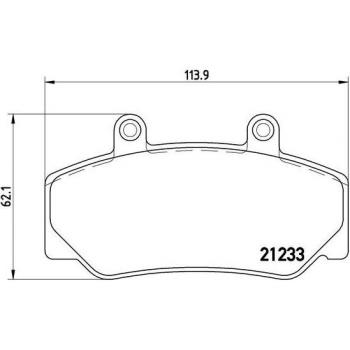 Pastillas de freno BREMBO P 86 006, alta calidad, diseño optimizado para un rendimiento superior, reducción del ruido y vibraciones, excelente poder de frenado, durabilidad prolongada
