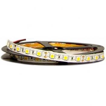 Cinta LED 12V 5M 5050 IP20 60LED/m - Blanco Cálido 2300K - 3500K