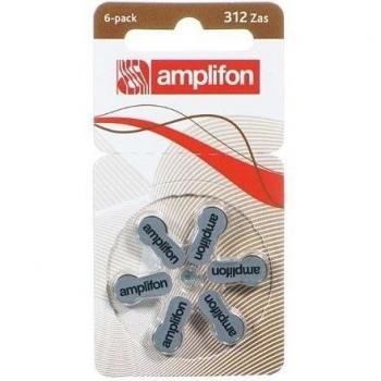 Pilas Amplifon para audífono, 312 Zas