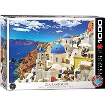 Oia Santorini Greece 1000-Piece Puzzle by Eurographics