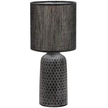 FABRILAMP Sobremesa Tilapia E27 Gris