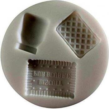 Moule de Silicona Mini para Galletas Infantiles - Diámetro 7 cm - Grosor 0.9 cm - Multiuso