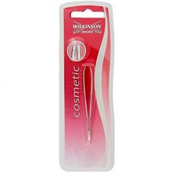 Wilkinson Sword Cosmetic Curved Slanted Tweezers 1 pc