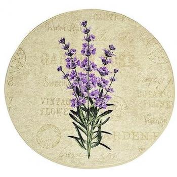 Alfombra de baño Wellhome con lavanda suave y cómoda