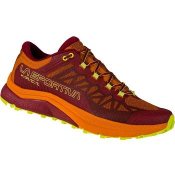 La Sportiva Karacal Zapatillas de Trail Running para Hombre en Color Rojo y Naranja, Talla 47 EUR