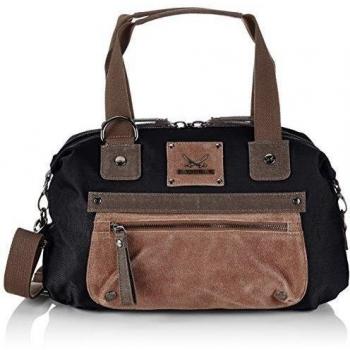 Sansibar Colla - Bolso de mano para mujer, color Black, talla 40x23x10 cm