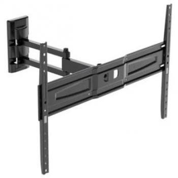 Soporte de Pared para TV Meliconi Flatstyle FDR 600, Inclinable y Orientable, Doble Brazo, 50-75 Pulgadas, Capacidad Máxima 38 kg, VESA 300/
