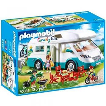 PLAYMOBIL Family Fun 70088 Caravana de Verano, A partir de 4 años