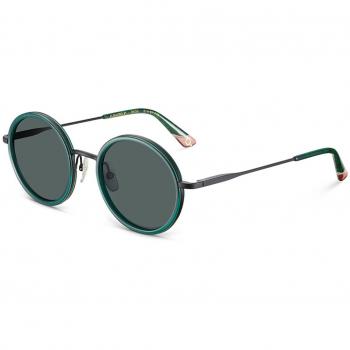 Etnia Barcelona Almagro 21 Polarized BKGR Women’s Sunglasses Green Size 51
