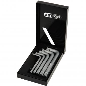 KS Tools 151.4100 - Pack de 5 piezas con llaves Allen de dentado múltiple