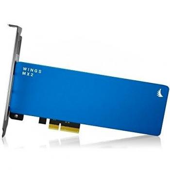 SSD Angelbird Wings MX2 512 GB PCIe Gen2 x2 - Hasta 800MB/s, AHCI 1.3.1, SATA 3.2, NCQ, TRIM