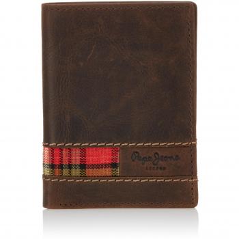 Pepe Jeans 7596051 Scotland Cartera, 0.1 Litros, Color Marrón