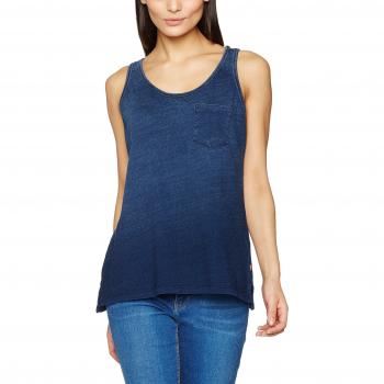 Levi's the Perfect Tank, Camiseta sin Mangas para Mujer, Azul