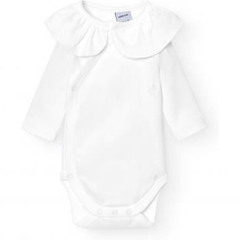 Pack de 2 bodys cruzados con cuello volante Babidu
