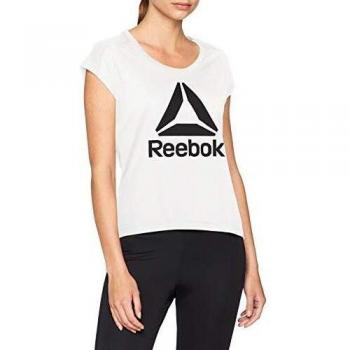 Reebok WOR Supremium 2.0 TEE BL Camiseta, Mujer, Blanco