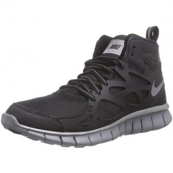 Nike Nike Free Run - Zapatillas de running de material sintético para niño negro, color negro, talla 36