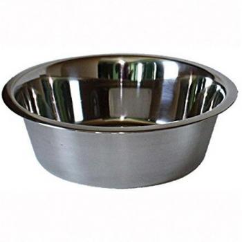 ICA CAS1120 Comedero Bowl de Acero Inoxidable Standard, Gris