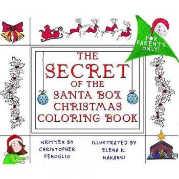 The Secret of the Santa Box Christmas Coloring Book