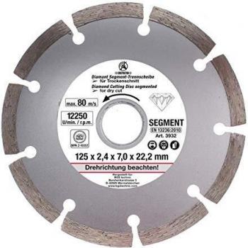 BGS Diy 3932 | Disco de corte segmentado | Ø 125 mm