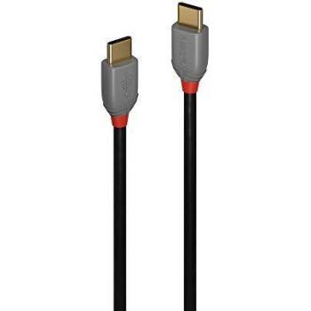 Lindy 0.5m USB 2.0 Type C to C Cable Anthra Line