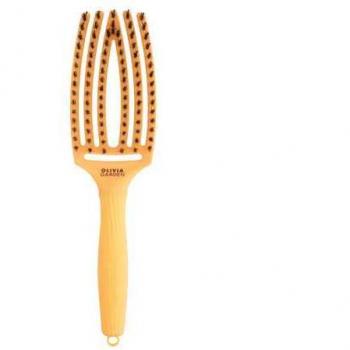 Olivia Garden Fingerbrush Medium Juicy Orange Cepillo para Cabello 90's Party Collection