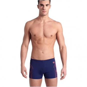 Bañador short de hombre Arena Reflecting Azul marino