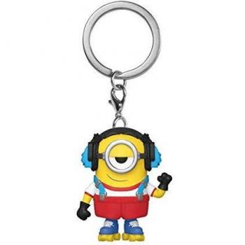 Funko Pop Llavero: Minions 2- Estuardo de Patinaje sobre Ruedas, Multicolor