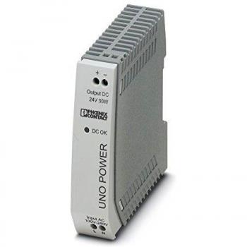UNO-PS/1AC/24DC/30W - DC power supply, input voltage 85...264V, output voltage 24V, output current 1.25 A, power rating 30 W, rail mounted (DIN),