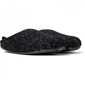Pantuflas Camper Wabi negro perla - 41, Zapatillas de casa de hombre, color negro perla, modelo Wabi, diseño liso