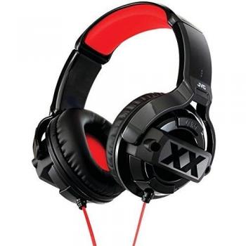 JVC HA-M55X - Auriculares diadema cerrados, negro y rojo