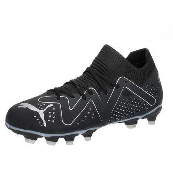 Puma Botas de Fútbol Future Match FG/AG para Niños, Color Negro, Talla 29 EU