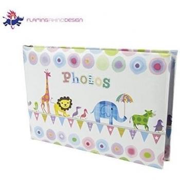 JSP Small 20 Photos Slip In Photo Album 6x4 Quality Fininsh with Animals Design