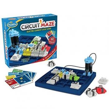 Thinkfun Juego de lógica de corriente eléctrica Circuit Maze 541008