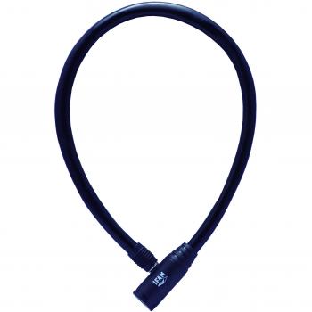 ifam 000301N Cable Candado Bicicleta, Negro, 60cm
