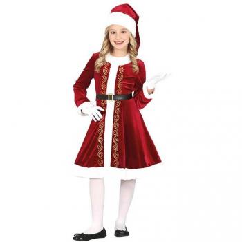 Disfraz de Mamá Noel Infantil para Niña Fiestas Guirca S.L