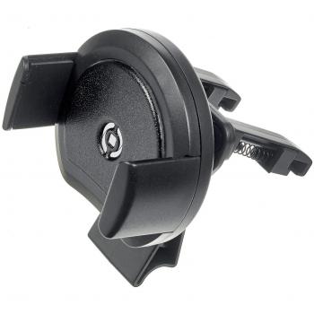 Celly - Soporte Universal para Coche con Gancho y ventilación de Aire, Color Negro