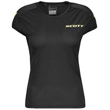Scott Promo Run T-Shirt Trail Run Ladies Black / Yellow Size : L