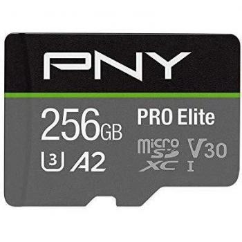 PNY Elite 256GB MicroSDXC UHS-I Clase 10