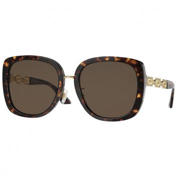 Versace VE4407D Asian Fit Women's Sunglasses Tortoiseshell Color 108/73 Size 56