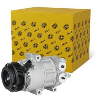 Compresor de aire acondicionado HELLA 8FK 366 201-271 para FORD y VOLVO 12V