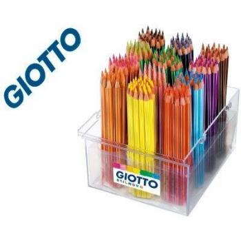 Giotto 526600 - Pack de 192 lápices con mina, 3.3 mm, multicolor